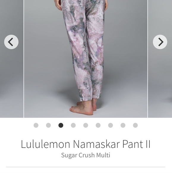 (2) lululemon athletica Namaskar Pant II Sugar Crush Multi Athleisure Athletic - Picture 11 of 13